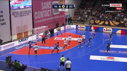 La France écrase le Kosovo - Hand - Qualif. Euro (F)
