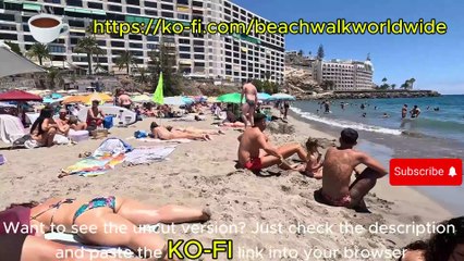 Spain Beach Walk 2025 🌴 Coastal Views – 15 October