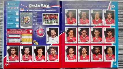Album Panini : Album Panini Coupe du Monde de Football 2014 en entier