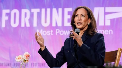 Kamala Harris: A glass cliff "suggests finality, and I’m not into that"