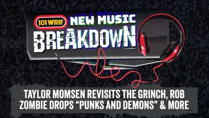 Taylor Momsen Revisits the Grinch, Rob Zombie Drops “Punks and Demons” & More | New Music Breakdown