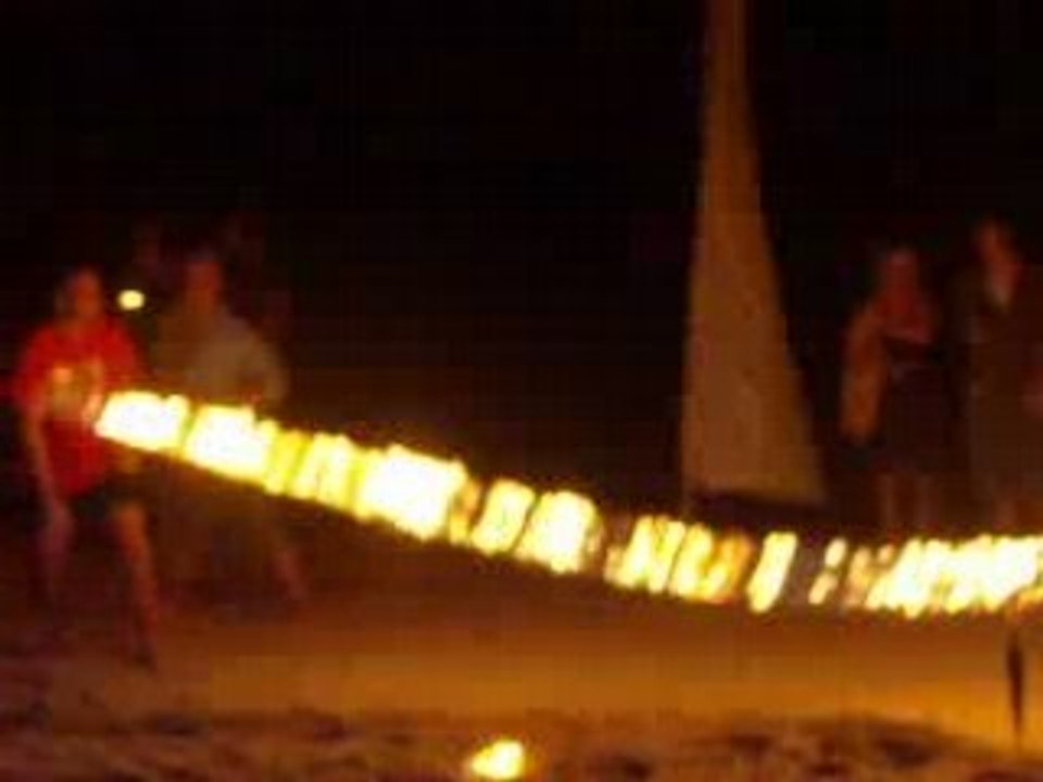 Fire show au Ban's