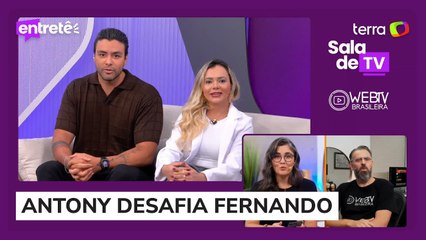 Filho de Yoná rebate Fernando e o chama de covarde no Sala de TV