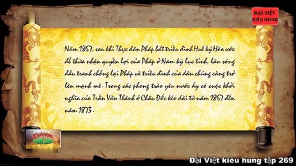 269 Đại Việt kiêu hùng - Khởi nghĩa của Trần Văn Thành chống Pháp năm 1867 - 1873