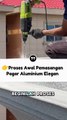 👉Proses Awal Pemasangan Pagar Aluminium Elegan | Langkah Tukang Profesional 🔧✨