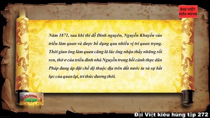 272 Đại Việt kiêu hùng - Cuộc đời của Nguyễn Khuyến