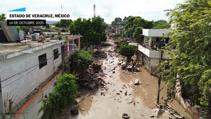 Veracruz, el epicentro de las lluvias, reclama celeridad a la ayuda tras las inundaciones