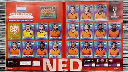 Album Panini : Album Panini Coupe du Monde de Football 2022 en entier
