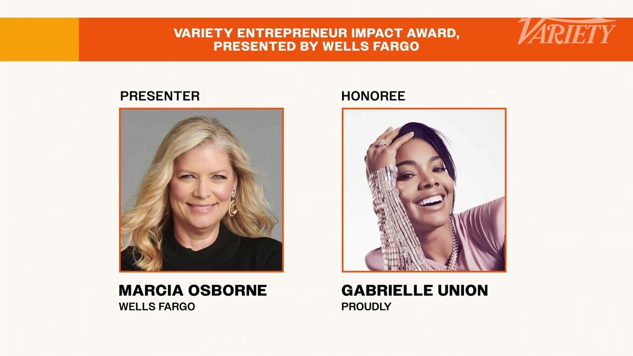 Gabrielle Union receives Entrepreneur Impact Award, presented by Wells Fargo | Entertainment & Technology