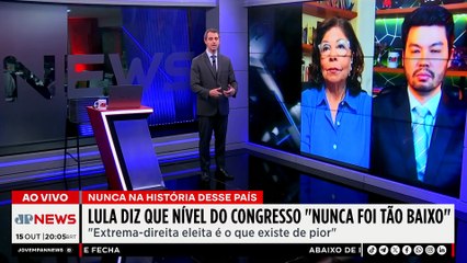 Lula ataca o Congresso e diz que extrema-direita é “o que existe de pior”