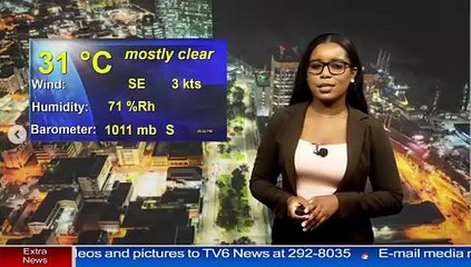 TV6 WEATHER REPORT: WEDNESDAY 15TH OCTOBER