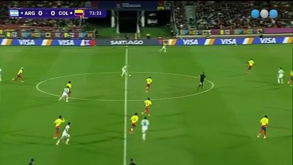 El gol de Silvetti para el 1-0 de Argentina