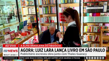 Luiz Lara lança livro e destaca poder da publicidade: "R$ 1 investido gera R$ 8,50 pra economia"