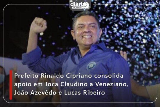 Prefeito Rinaldo Cipriano consolida apoio em Joca Claudino a Veneziano, João Azevêdo e Lucas Ribeiro