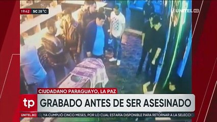 Sale a la luz un video del paraguayo muerto en La Paz; estuvo en un local nocturno y se enfrentó a otras personas