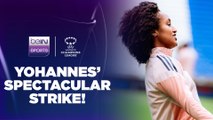 Audacious strike from Lyon’s Lily Yohannes! | UEFA Women’s Champions League Moments