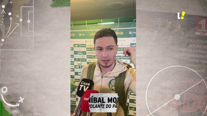 Aníbal comemora fase de Flaco López no Palmeiras e brinca sobre comparações com Messi