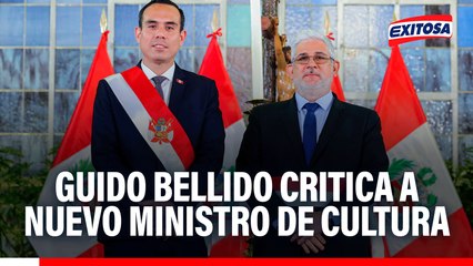 Bellido cuestiona a nuevo ministro de Cultura: "No sabe ni siquiera qué pasa en Machu Picchu"