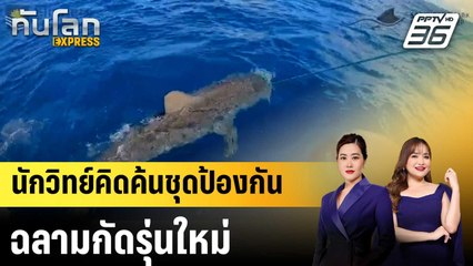 นักวิทย์คิดค้นชุดป้องกันฉลามกัดรุ่นใหม่ |ทันโลก EXPRESS | 16 ต.ค.68