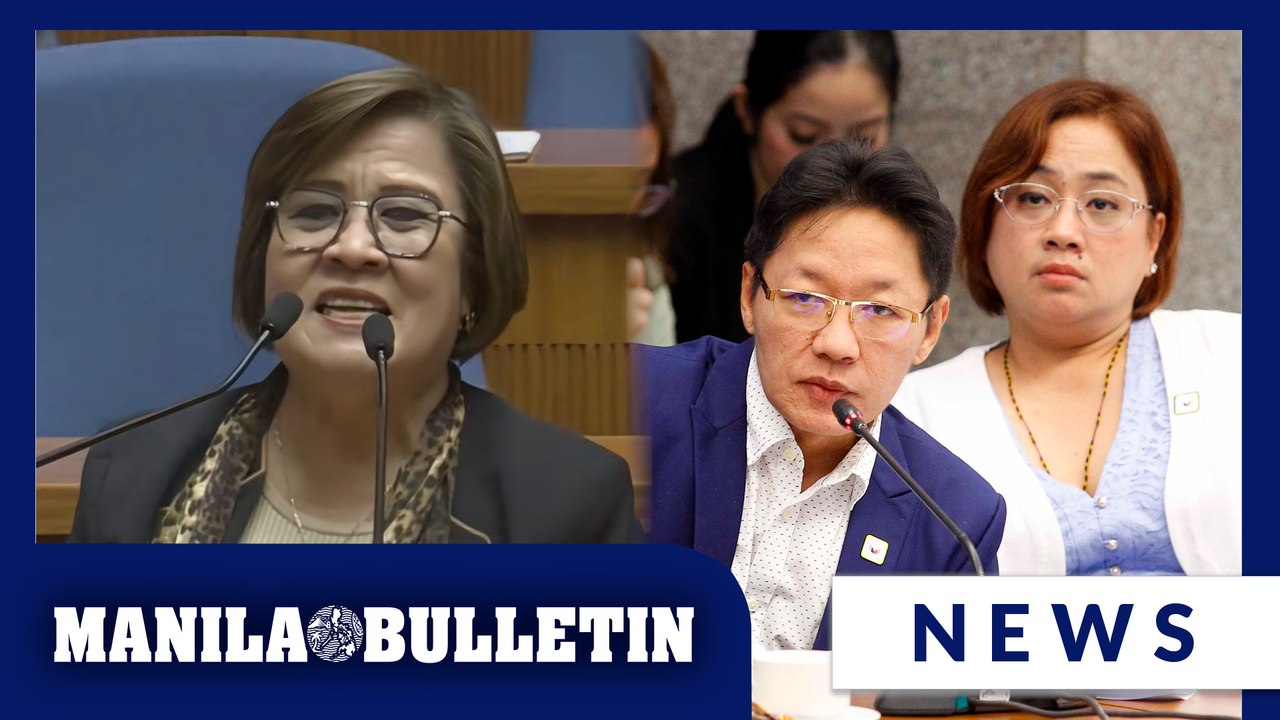 'Problema nila yan': It's Discayas' fault that they aren't state witness material, says De Lima