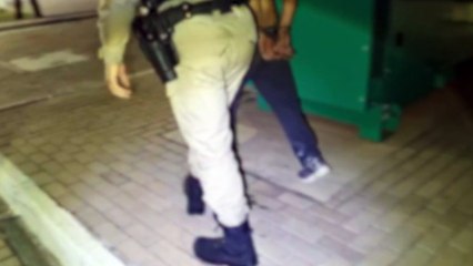 Jovem xinga policiais ao ser revistado e vai parar na delegacia
