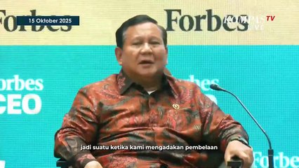Prabowo Blak-blakan Tolak Keluarganya Ikut Proyek saat Jadi Menhan, Ibaratkan Korupsi Seperti Kanker