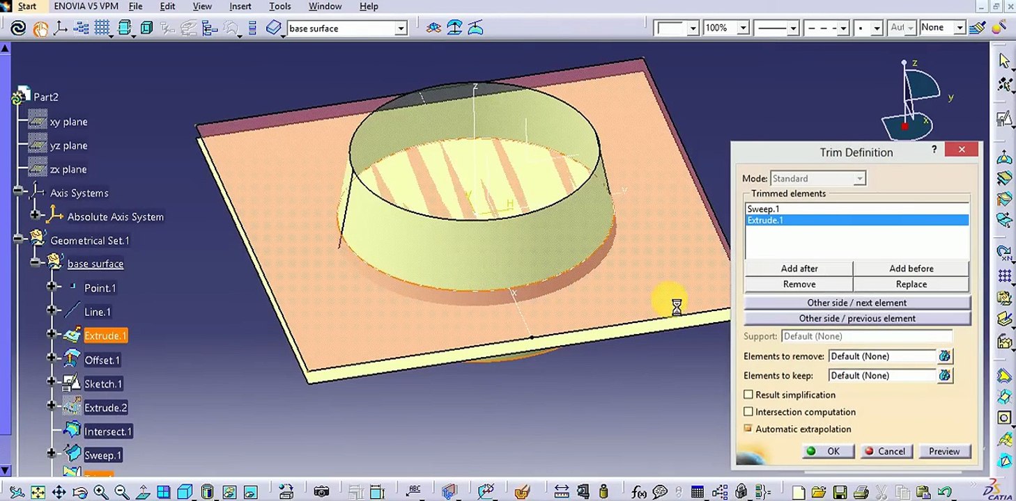 Advanced Surface Design in Catia V5 _ Generative shape design in Catia V5