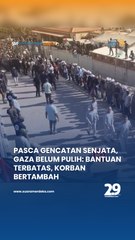 Pasca Gencatan Senjata, Gaza Belum Sepenuhnya Pulih: Bantuan Terbatas, Korban Bertambah!