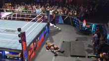 wwe 2k25 gameplay Wade Barrett vs Damien parist signature and finsher move#wwe