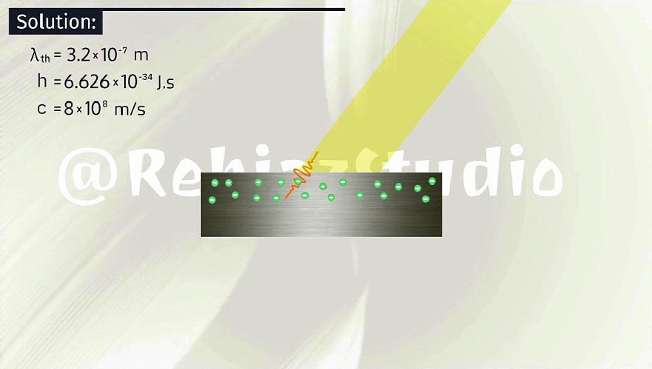 Photoelectric Effect -01- Work Function