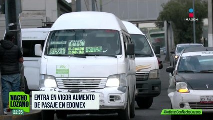¿Por qué no se ha hecho el aumento a la tarifa de transporte público en el Edomex?