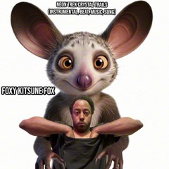 Foxy Kitsune Fox: Neon Trek Crystal Trails (Instrumental, Beat, Music, Song) (10.04.2025)