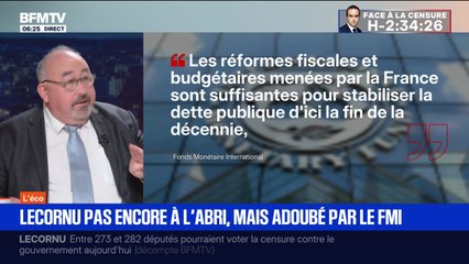 BFM Conso : Lecornu pas encore à l'abri, mais adoubé par le FMI - 16/10