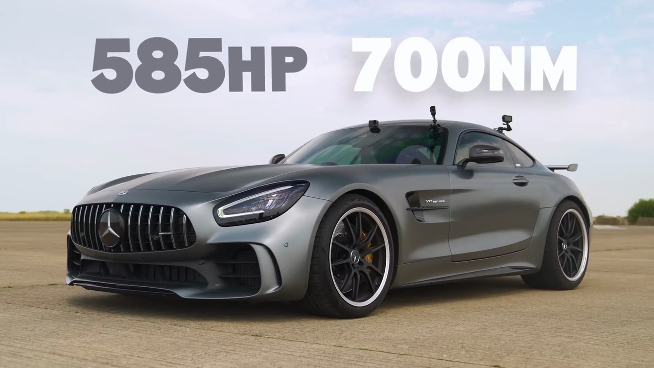 Tuned AMG GTR v Lamborghini Huracan_ DRAG RACE