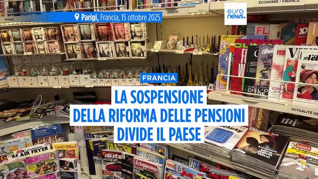 Francia: governo presenterà un emendamento per sospendere la riforma delle pensioni