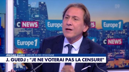Jérôme Guedj : «La non censure d’aujourd’hui ne présume pas d’une non censure plus tard»