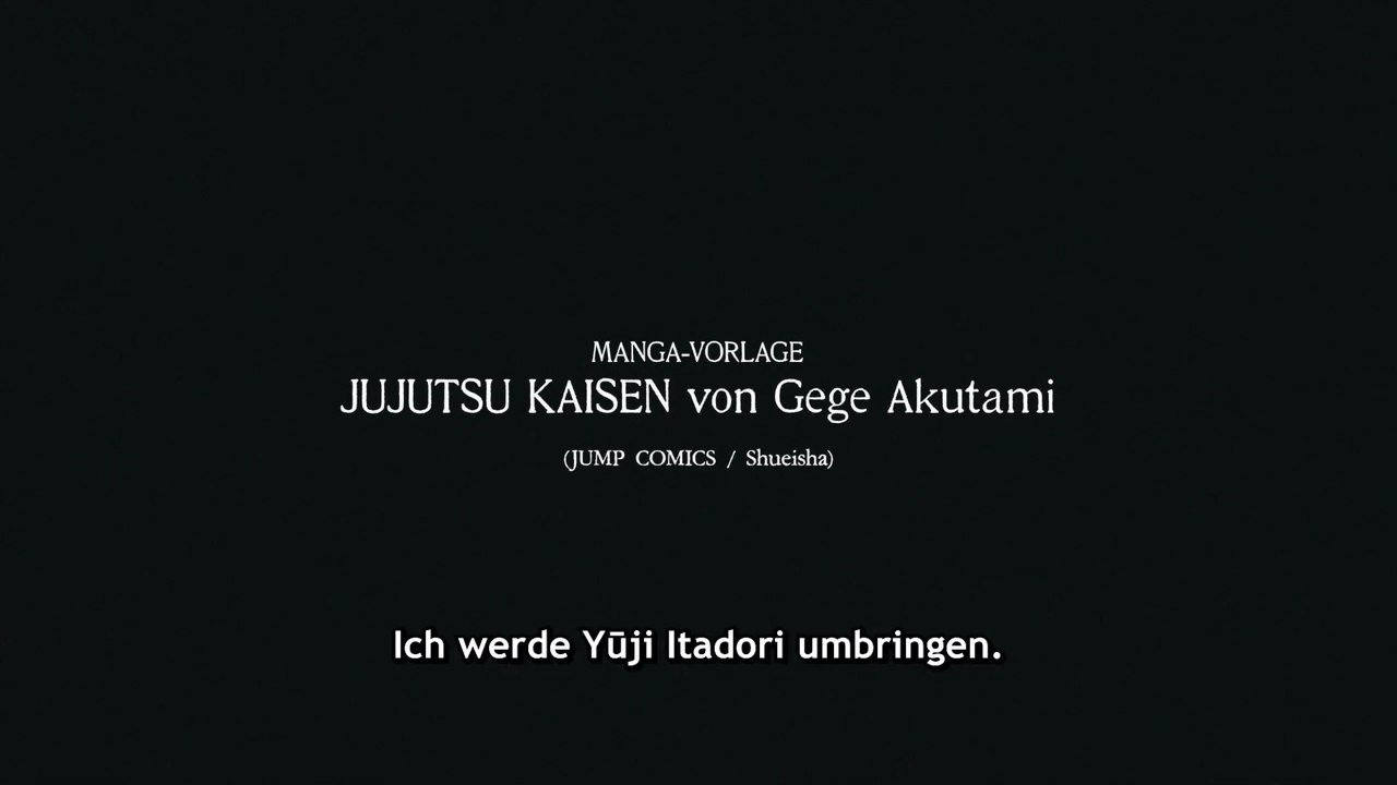 Jujutsu Kaisen: Execution - Der Shibuya-Vorfall & Die Metzel-Spiele Trailer OmdU