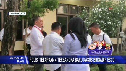 Polisi Tetapkan 4 Tersangka Baru Kasus Kematian Brigadir Esco | KOMPAS PAGI