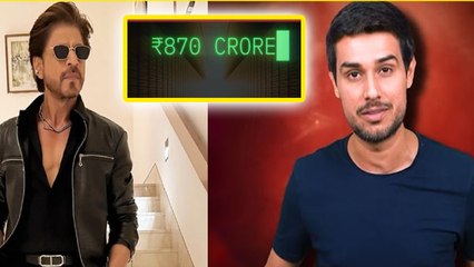 Dhruv Rathee Shocking Statement On Shahrukh Khan Net Worth, Pan Masala Fees Revealed, Fans Reaction