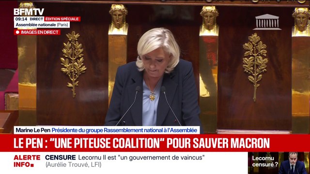 Budget 2026: Un musée de toutes les horreurs coincées depuis des années dans les tiroirs de Bercy , selon Marine Le Pen