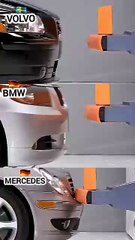 Mercedes vs BMW vs Volvo_ Crash Test Shock! 💥🚘