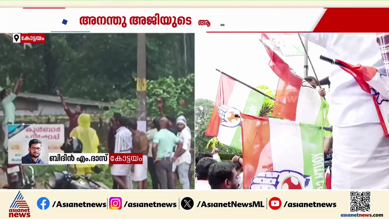 അനന്തു അജിയുടെ മരണം; നിതീഷ് മുരളീധരന്റെ കട അടിച...