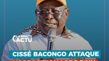 "LA POLITIQUE, CE N'EST PAS DU BAVARDAGE" BACONGO TACLE L'OPPOSITION