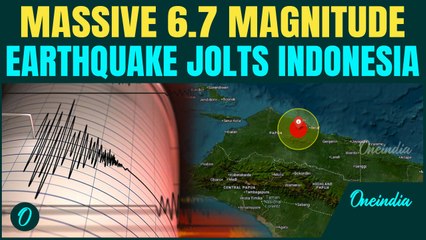 Indonesia Earthquake BREAKING: Massive 6.7 Magnitude Quake Shakes Papua | Tsunami Still a Threat?
