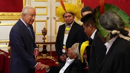 King Charles meets indigenous leaders at bioeconomy event