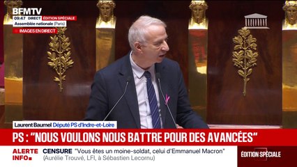 Suspension de la réforme des retraites: "Une concession réelle", salue Laurent Baumel (PS)