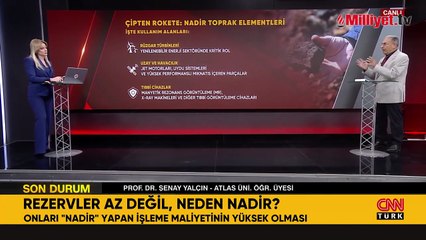 Nadir Toprak Elementleri geleceğin teknolojisini şekillendiriyor! Erdoğan: 694 ton rezervimiz var