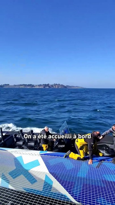 On a navigué sur un Ultim : des sensations incroyables ! - Voile