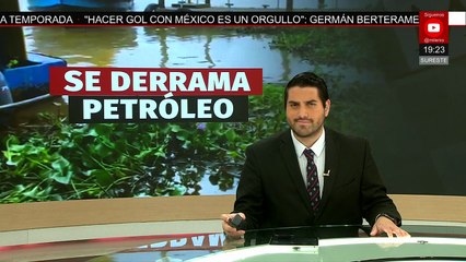 Reportan nuevo derrame de petróleo crudo en río Coatzacoalcos, al sur de Veracruz