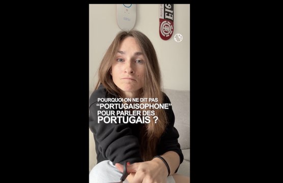 Pourquoi ne dit-on pas portugaisophone pour parler des Portugais ?